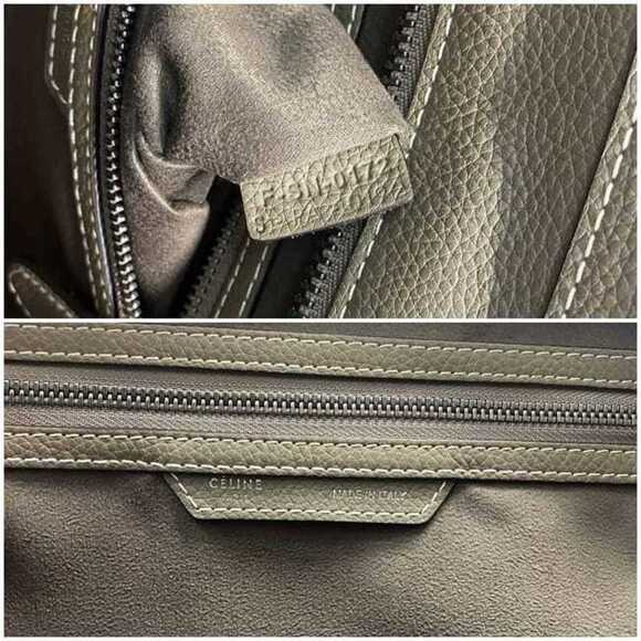 CELINE Beige Leather Tote Bag - Picture 10 of 10